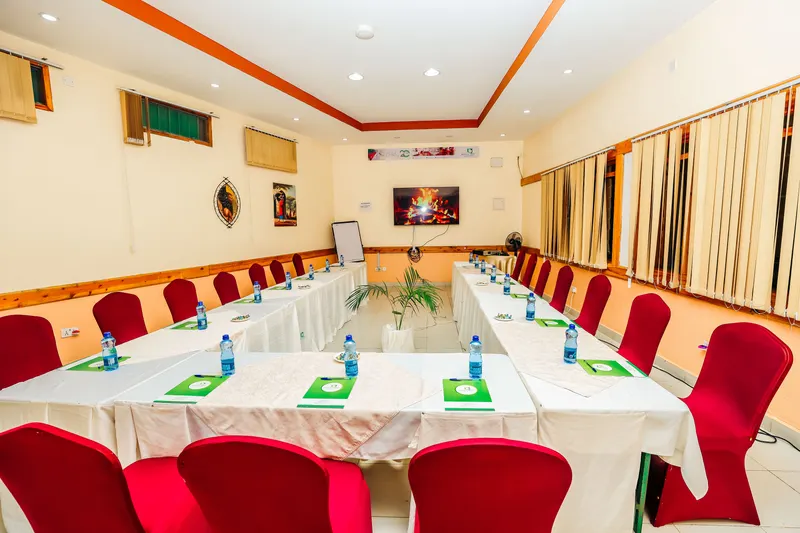 Conference setup at Grace House Resort
