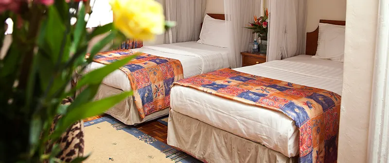 Double room at Grace House Resort