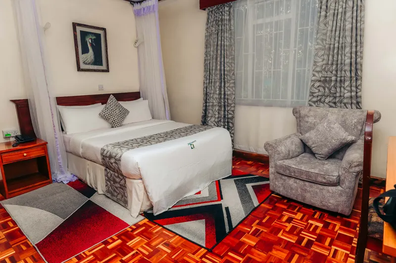 Single room at Grace House Resort